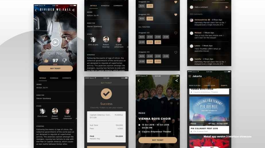 MATA2 cinema app